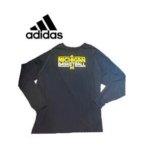 Adidas Michigan Basketball L/S Shirt 3X